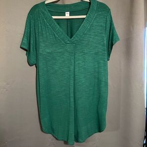 Old Navy Luxe V-neck Tunic;  Size L